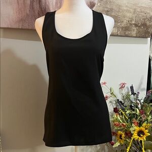 Elegant Black Sleeveless Top (R )